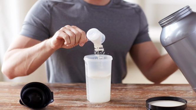 خرید پودر آب پنیر برای عضله سازی تجارت فود