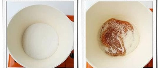 تهیه پودینگ کاراملی - مرحله اول - تجارت فود