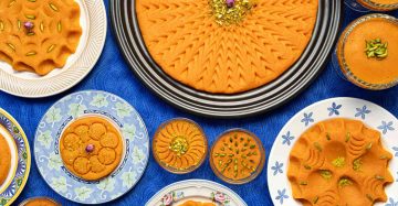 حلوای شیر خشک - طرز تهیه حلوای عربی - تجارت فود